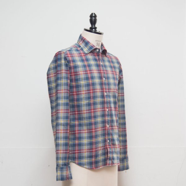 画像20: 【RE PRICE / 価格改定】コットンフランネルチェック ワイドスプレッドボタンダウン長袖シャツ【MADE IN JAPAN】『日本製』 / Upscape Audience