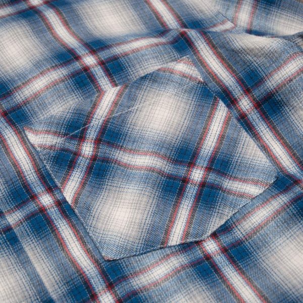 画像17: 【RE PRICE / 価格改定】オンブレチェックボタンダウンワンカラーボタン長袖シャツ【MADE IN JAPAN】『日本製』/ Upscape Audience