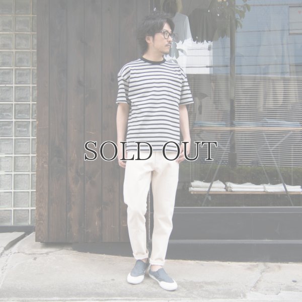 画像15: BSQボーダークルーネック胸ポケ付ビックT 【MADE IN JAPAN】『日本製』/ Upscape Audience