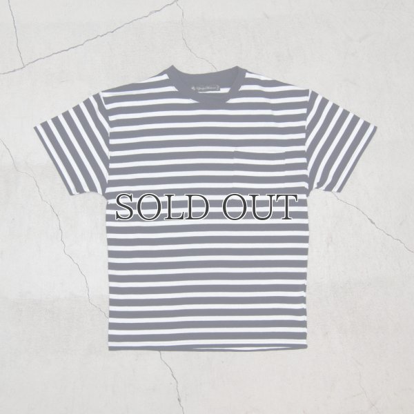 画像12: BSQボーダークルーネック胸ポケ付ビックT 【MADE IN JAPAN】『日本製』/ Upscape Audience