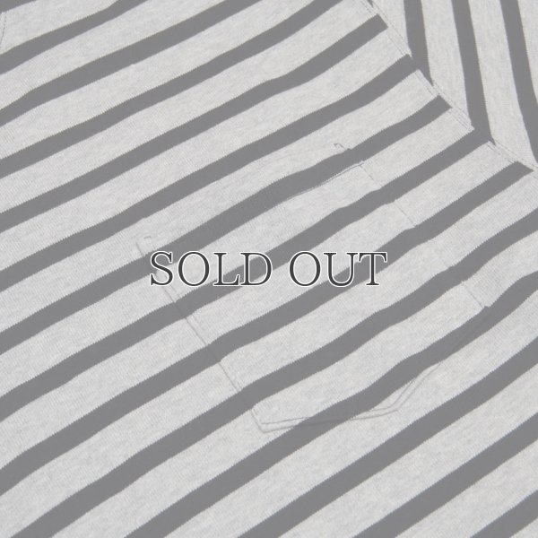 画像10: BSQボーダークルーネック胸ポケ付ビックT 【MADE IN JAPAN】『日本製』/ Upscape Audience