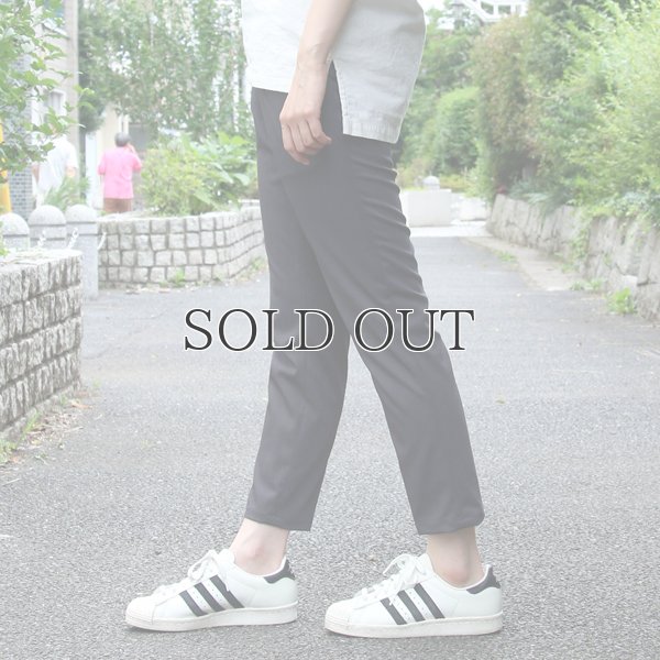 画像5: サマーウール調ツイルストレッチ2タックイージーアンクルパンツ [Lady's]【MADE IN JAPAN】『日本製』 / Upscape Audience