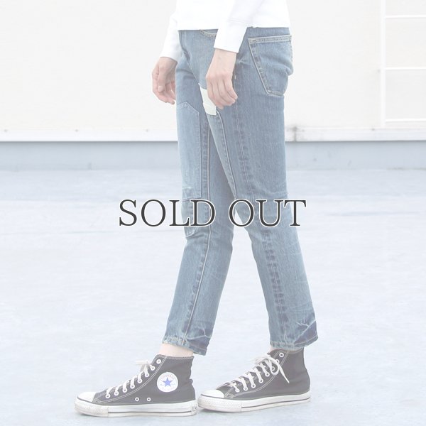 画像3: 赤耳（セルヴィッチ）68'sヴィンテージリペアアンクルパンツ [Lady's]【送料無料】/ Audience