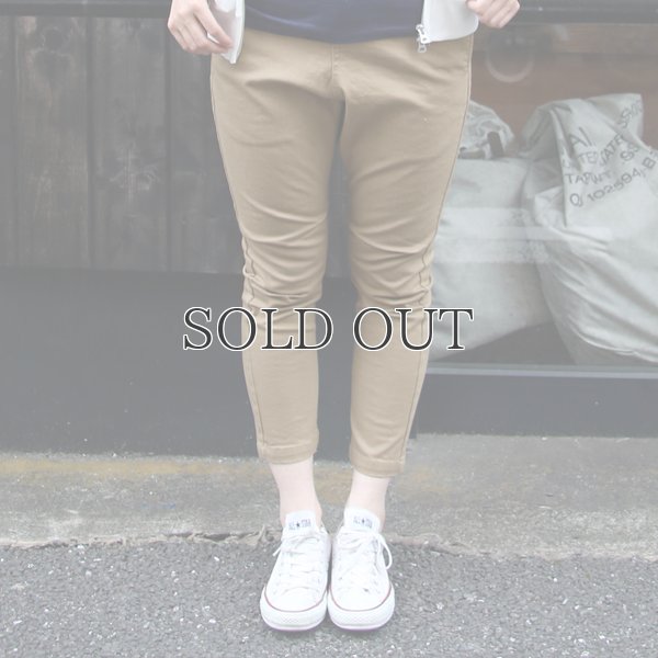 画像4: ストレッチムラヘビーチノロークロッチアンクルパンツ [Lady's]【MADE IN JAPAN】『日本製』【送料無料】 / Upscape Audience