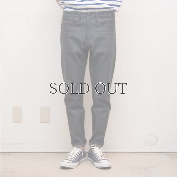 画像5: 赤耳（セルヴィッチ）墨灰×墨灰デニムアンクルパンツ 【MADE IN JAPAN】『日本製』【送料無料】 / Upscape Audience