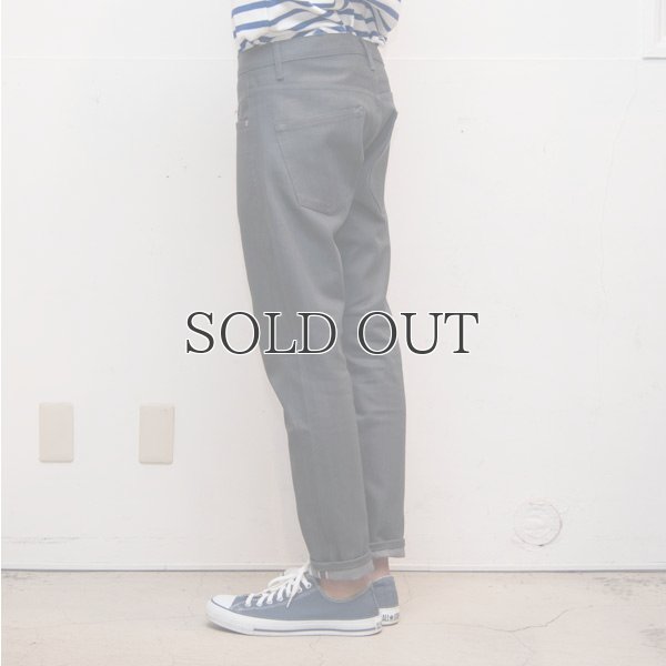 画像7: 赤耳（セルヴィッチ）墨灰×墨灰デニムアンクルパンツ 【MADE IN JAPAN】『日本製』【送料無料】 / Upscape Audience