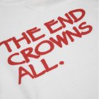 More photos3: 【RE PRICE/価格改定】オールドプリント"The End Crowns All."ヴィンテージガゼットクルーネックスウェット [Lady's] / Audience