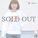 【RE PRICE/価格改定】オールドプリント"The End Crowns All."ヴィンテージガゼットクルーネックスウェット [Lady's] / Audience