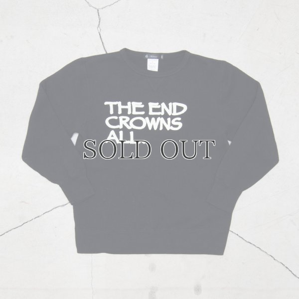 画像12: 【RE PRICE/価格改定】オールドプリント"The End Crowns All."ヴィンテージガゼットクルーネックスウェット [Lady's] / Audience
