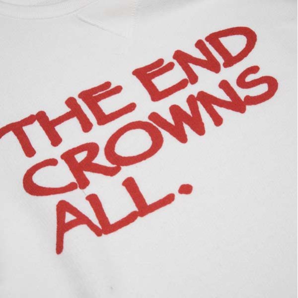 画像9: 【RE PRICE/価格改定】オールドプリント"The End Crowns All."ヴィンテージガゼットクルーネックスウェット [Lady's] / Audience