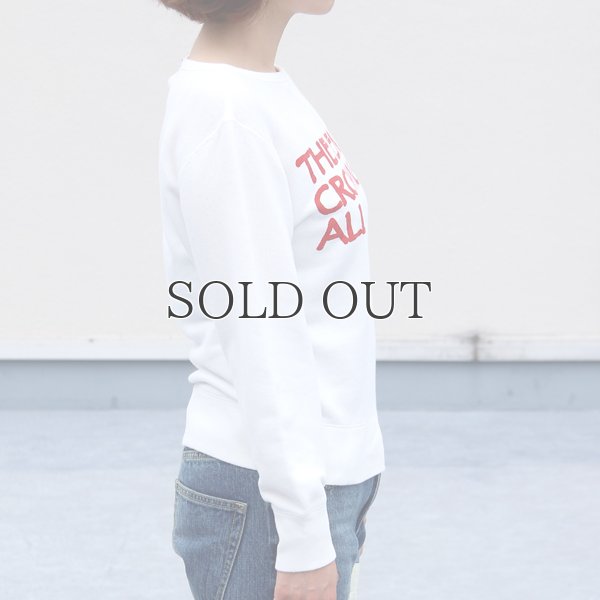 画像3: 【RE PRICE/価格改定】オールドプリント"The End Crowns All."ヴィンテージガゼットクルーネックスウェット [Lady's] / Audience