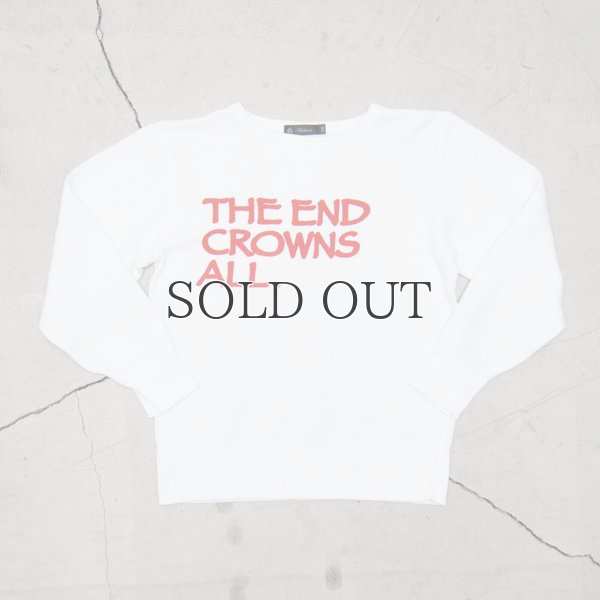 画像6: 【RE PRICE/価格改定】オールドプリント"The End Crowns All."ヴィンテージガゼットクルーネックスウェット [Lady's] / Audience