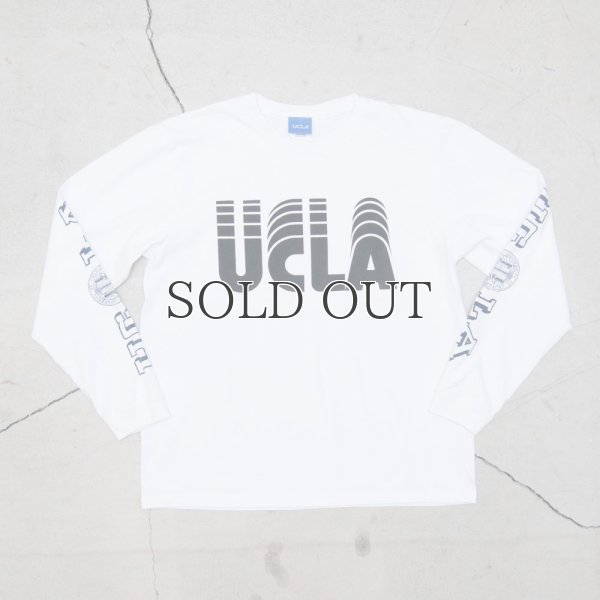 画像12: 【RE PRICE / 価格改定】オールドプリント"UCLA-SLIDE"米綿長袖TEE [Lady's] / Audience