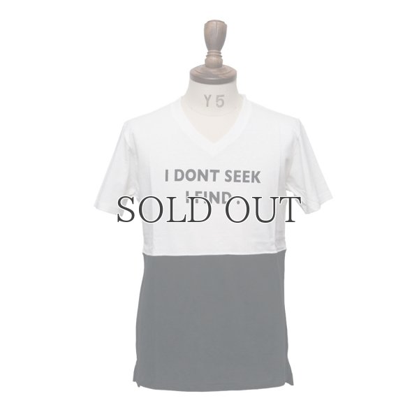 画像7: ラフィー天竺プリント切替Vネックカットソー / Upscape Audience