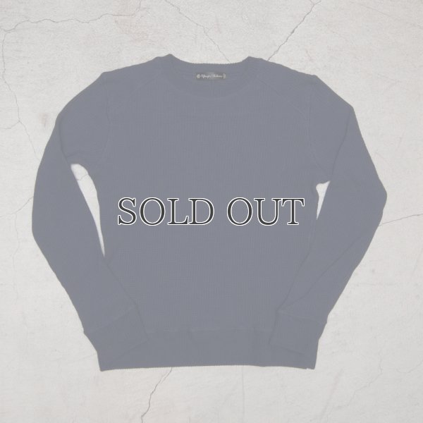 画像11: BIGワッフルクルーネック長袖ニットソー【MADE IN JAPAN】『日本製』/ Upscape Audience