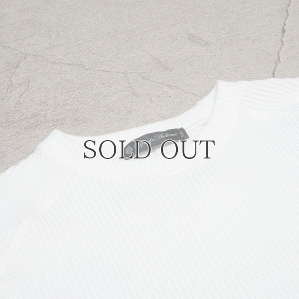 画像8: BIGワッフルクルーネック長袖ニットソー【MADE IN JAPAN】『日本製』/ Upscape Audience