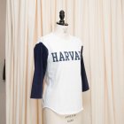 More photos2: オールドプリント"HARVARD"ヴィンテージセットインベースボールアンダーTEE [Lady's] / Audience