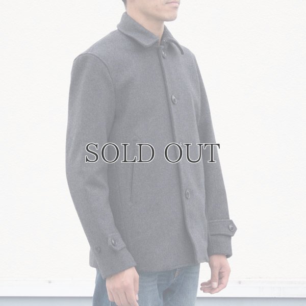 画像6: 840gピュアウールメルトンステンカラージャケット 【送料無料】 / Audience