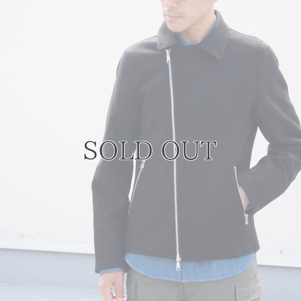 画像10: 840gピュアウールメルトンライダースジャケット 【送料無料】 / Audience【取寄せ対応可能】