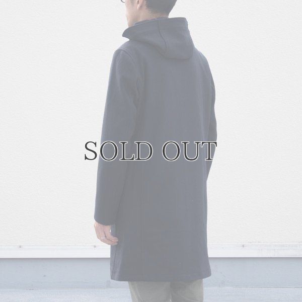 画像11: 840gピュアウールメルトン脱着フードノーカラーコート 【送料無料】 / Audience
