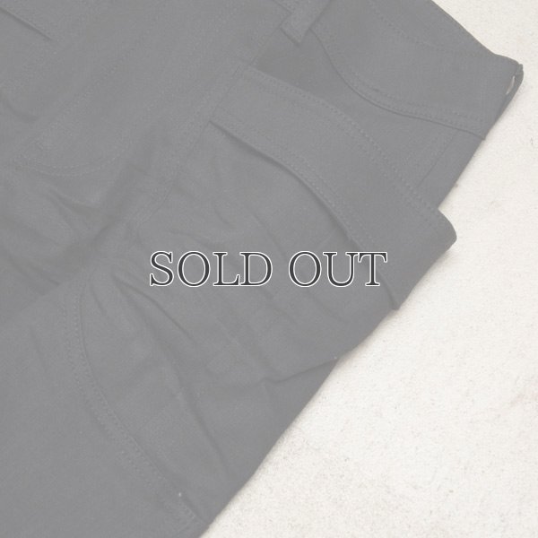 画像8: 黒×黒ガーデニングクロップドデニムパンツ【送料無料】/ Audience