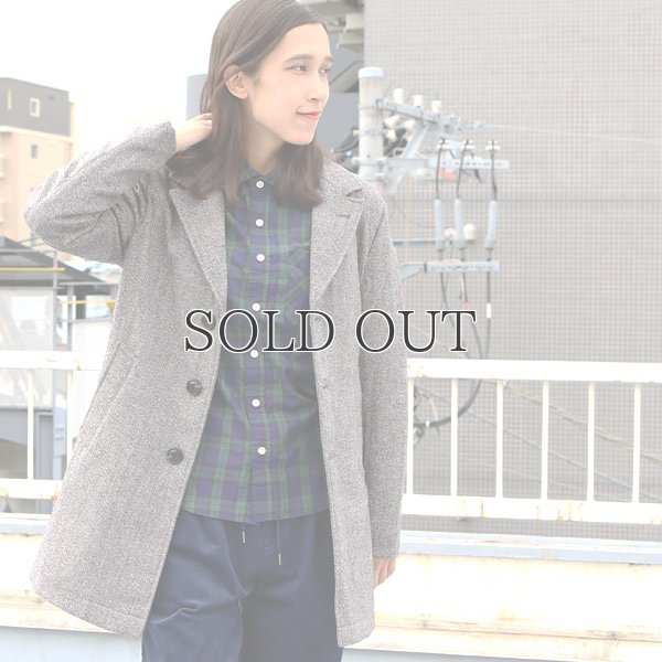 画像4: ネップウールツイードキルトスタンドカラーコート [Lady's] 【送料無料】/ Audience