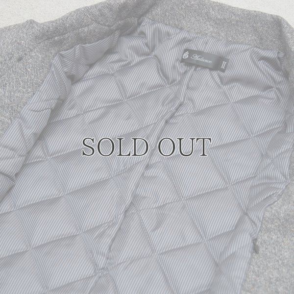 画像19: ネップウールツイードキルトスタンドカラーコート【送料無料】 / Audience