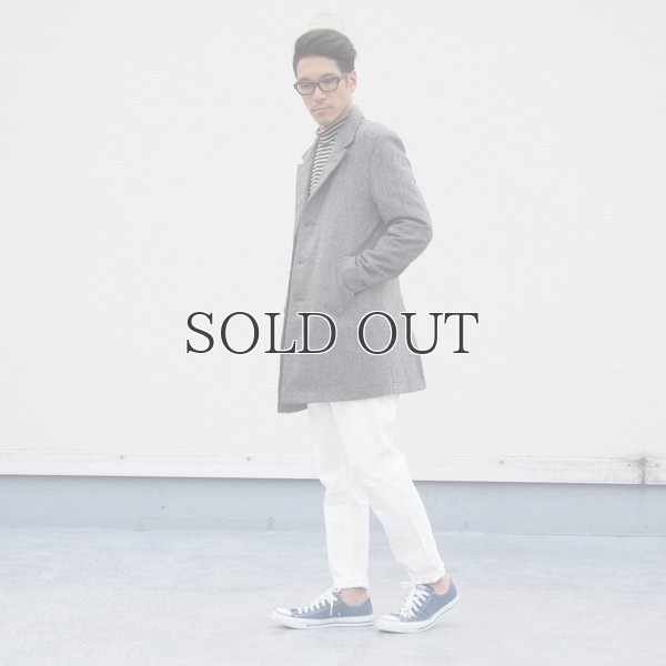 画像9: ネップウールツイードキルトスタンドカラーコート【送料無料】 / Audience