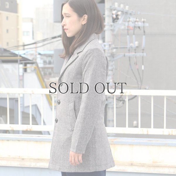 画像6: ネップウールツイードキルトスタンドカラーコート [Lady's] 【送料無料】/ Audience