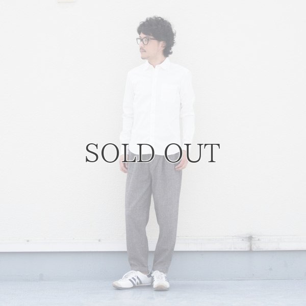 画像8: ネップウールツイードイージーワイドアンクルパンツ / Audience