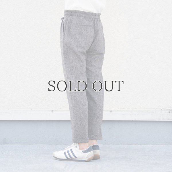 画像4: ネップウールツイードイージーワイドアンクルパンツ / Audience