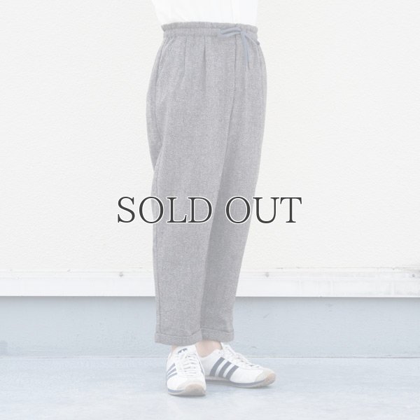 画像3: ネップウールツイードイージーワイドアンクルパンツ / Audience