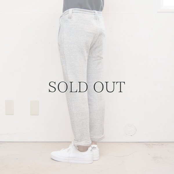 画像7: ソフトウエアー裏毛イージークロップドパンツ【MADE IN JAPAN】『日本製』 / Upscape Audience