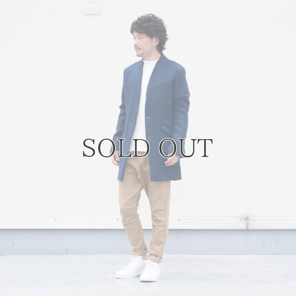 画像6: Wフェイスビーバーノーカラー2Bチェスターコート 【送料無料】 / Audience