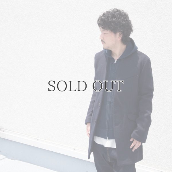 画像9: Wフェイスビーバーノーカラー2Bチェスターコート 【送料無料】 / Audience