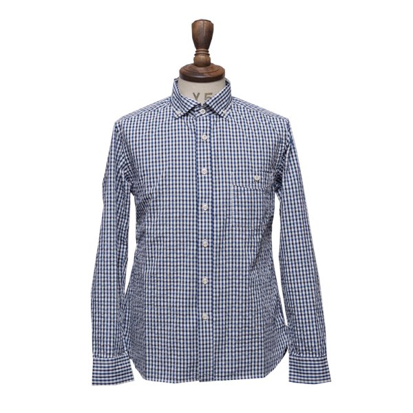 画像20: 【RE PRICE / 価格改定】Coolmax(クールマックス)ボタンダウンワイドスプレッドカラー長袖シャツ / Audience