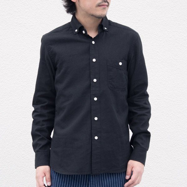 画像15: 【RE PRICE / 価格改定】Coolmax(クールマックス)ボタンダウンワイドスプレッドカラー長袖シャツ / Audience