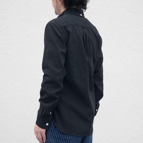 画像17: 【RE PRICE / 価格改定】Coolmax(クールマックス)ボタンダウンワイドスプレッドカラー長袖シャツ / Audience