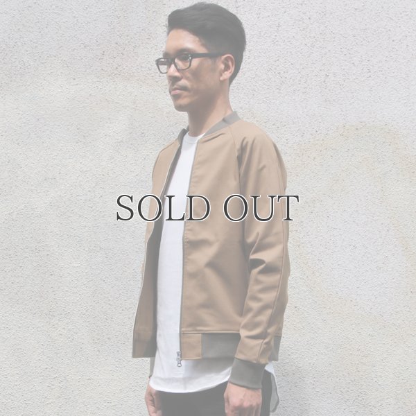 画像13: ウールライクツイルストレッチ MA1ブルゾン【MADE IN JAPAN】『日本製』 / Upscape Audience