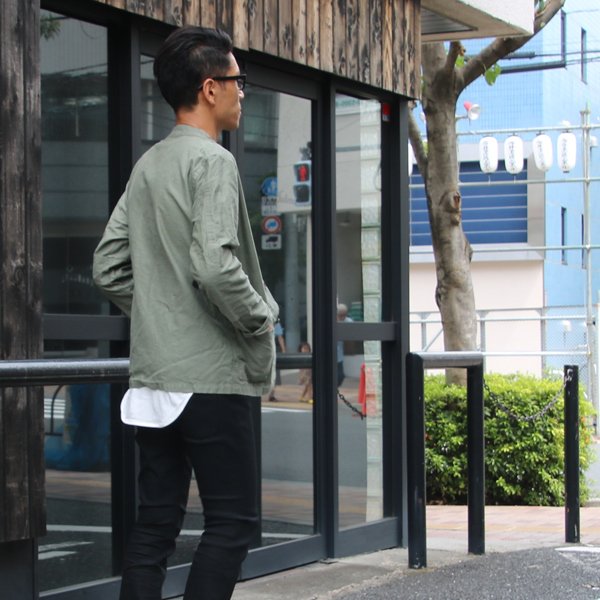 画像16: 【RE PRICE/価格改定】コーマ天竺ロング丈長袖Tシャツ【MADE IN JAPAN】『日本製』/ Upscape Audience