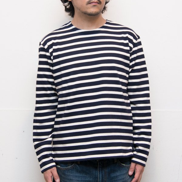 画像9: 【RE PRICE / 価格改定】Basque10オンス（バスク天竺）クルーネック長袖カットソー【MADE IN JAPAN】『日本製』 / Upscape Audience