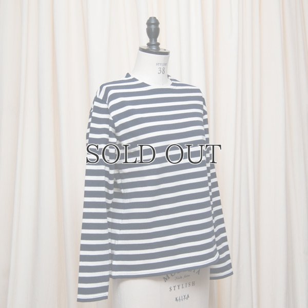 画像6: BSQ度詰ボーダー天竺 クルーネック長袖カットソー [Lady's]【MADE IN JAPAN】『日本製』 / Upscape Audience