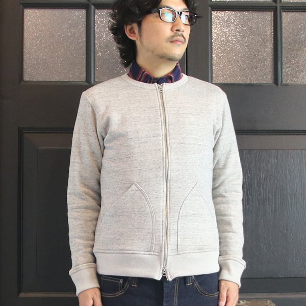 画像12: 【RE PRICE / 価格改定】ヘビーウェイト裏毛クルーネックブルゾン【MADE IN JAPAN】『日本製 / Upscape Audience