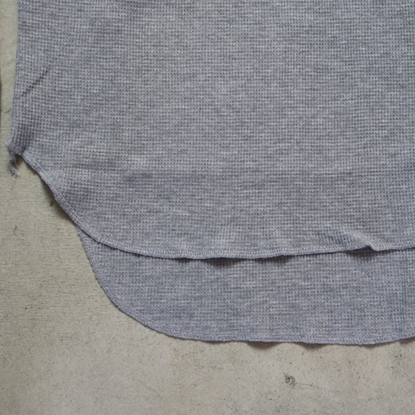 画像20: 【RE PRICE/価格改定】度詰ワッフルクルーネックロング長袖カットソー【MADE IN JAPAN】『日本製』 / Upscape Audience