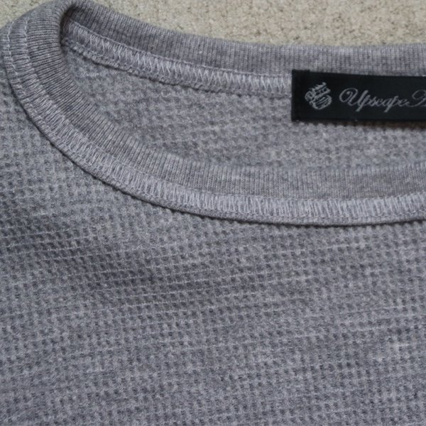 画像19: 【RE PRICE/価格改定】度詰ワッフルクルーネックロング長袖カットソー【MADE IN JAPAN】『日本製』 / Upscape Audience