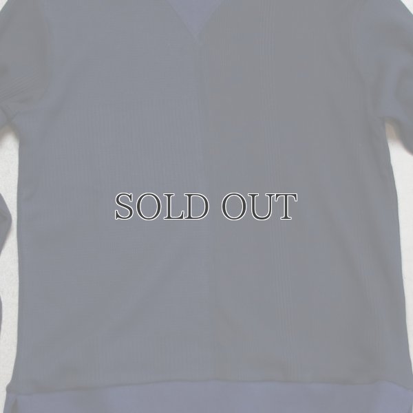 画像16: BOROライク ランダムワッフル ガゼットクルーネックニット【MADE IN JAPAN】『日本製』/ Upscape Audience