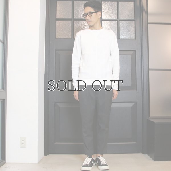 画像12: BOROライク ランダムワッフル ガゼットクルーネックニット【MADE IN JAPAN】『日本製』/ Upscape Audience