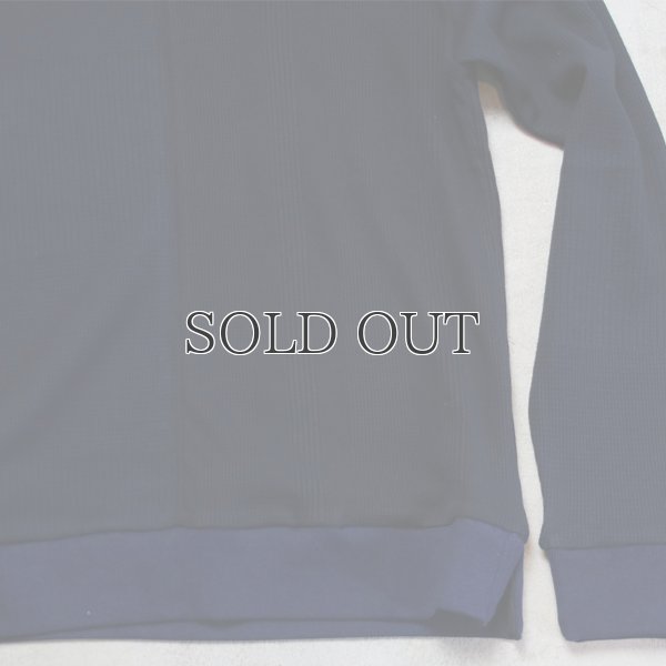 画像15: BOROライク ランダムワッフル ガゼットクルーネックニット【MADE IN JAPAN】『日本製』/ Upscape Audience