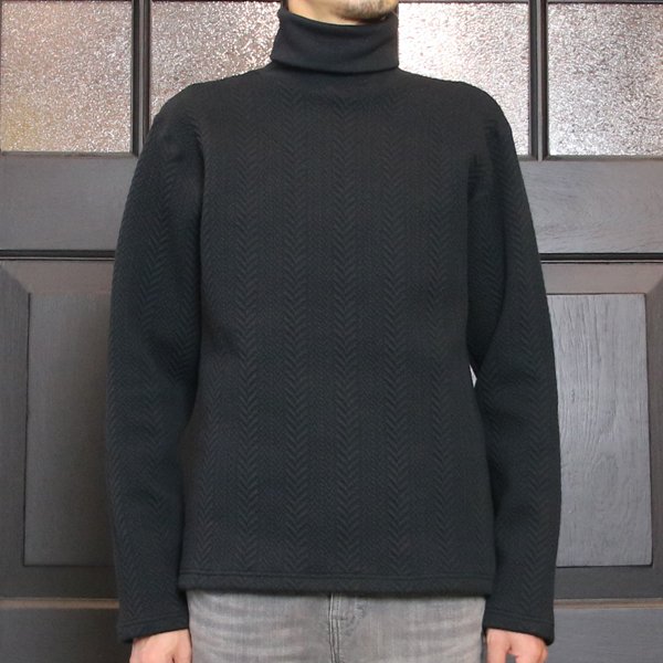 画像14: ケーブル裏毛タートルネック長袖スウェット【MADE IN JAPAN】『日本製』  / Upscape Audience