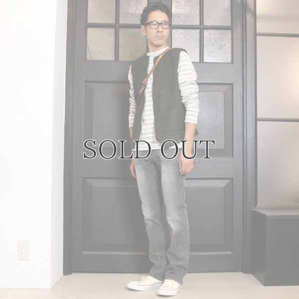 画像10: スライバーニットミルドノーカラーZipベスト【MADE IN JAPAN】『日本製』 / Upscape Audience